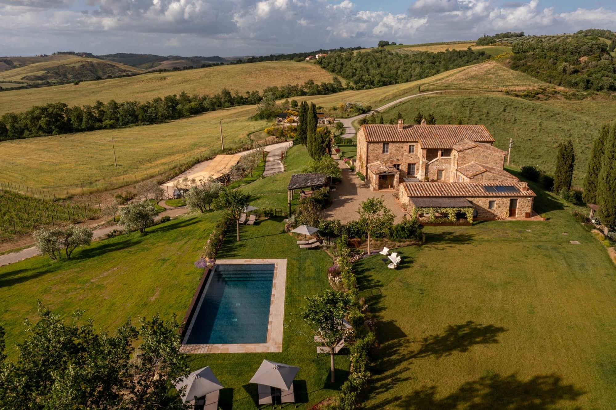 Sce Quiric Villa San Quirico dʼOrcia Екстериор снимка